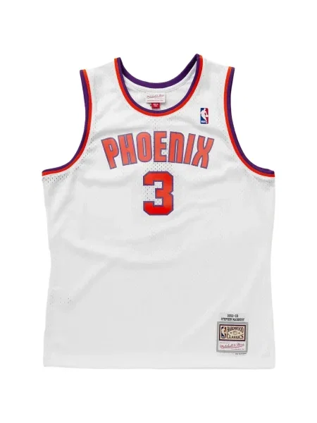 Риза Mitchell & Ness от джърси бяло