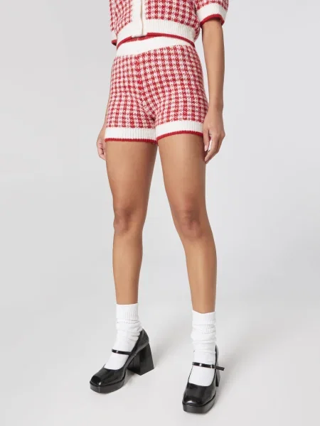 Daahls by Emma Roberts exclusively for ABOUT YOU Pantaloni Jule roșu alb
