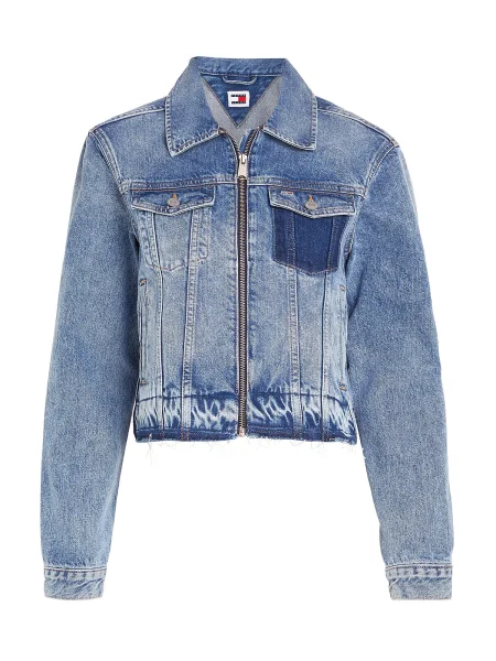 Tommy Jeans Traper jakna Izzie plava