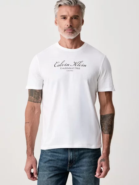 Calvin Klein Jeans tričko bílé