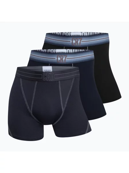 Boxeri pentru bărbați Fashion Trunk 3 perechi multicolour