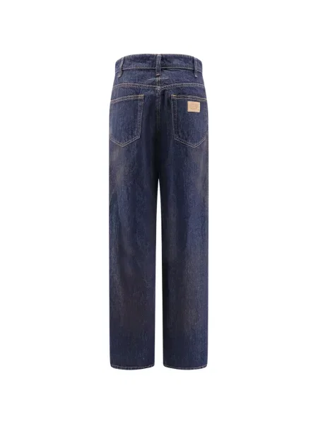 Blugi Mm6 Maison Margiela albastru