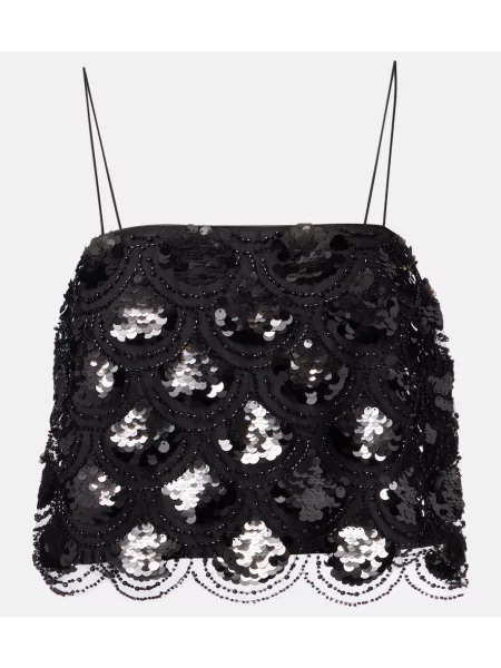 Cropp top Rotate negru