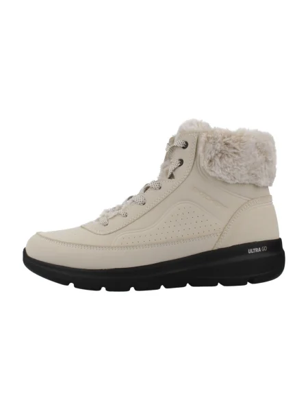 Skechers Členková obuv Glacial Ultra Béžová biela