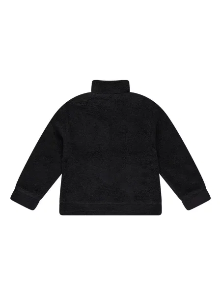 Geacă Who Decides War din fleece negru
