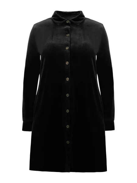 Imily Dolga srajca črna bela