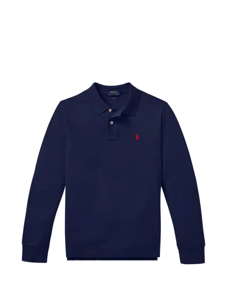 Koszulka polo dziecięca Polo Ralph Lauren niebieska