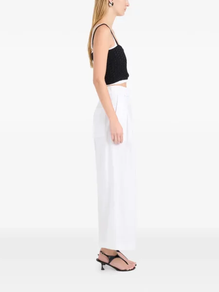 Kelnės Proenza Schouler White Label poplinas balta