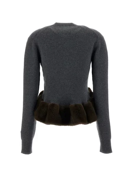Pulover Stella Mccartney nurcă gri