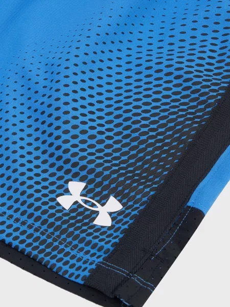 Короткие спортивные шорты Under Armour голубые