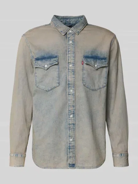 Koszula jeansowa o kroju relaxed fit z na piersi model ‘WESTERN’ Levi's