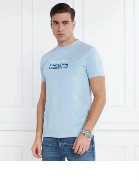 Karl Lagerfeld Tricou albastru