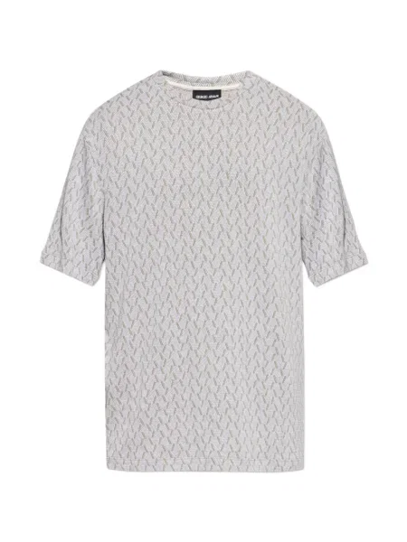 Tricou Giorgio Armani cu imprimeu geometric