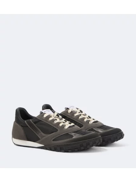 Sneakerși Givenchy din piele de căprioară gri