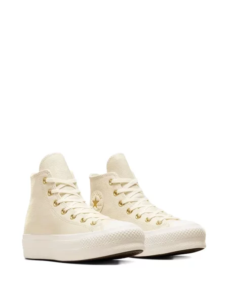 Sneakerși Converse Chuck 70 alergare cu cataramă cu bretele alb