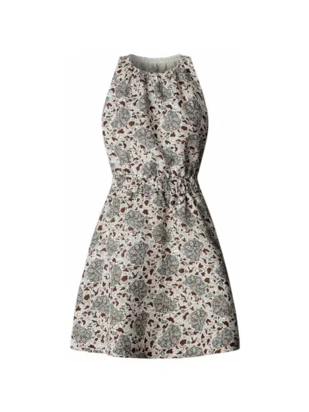 Rochie din denim Pepe Jeans verde