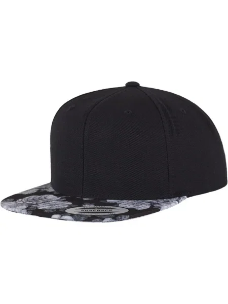 Flexfit Șapcă Roses gri / negru