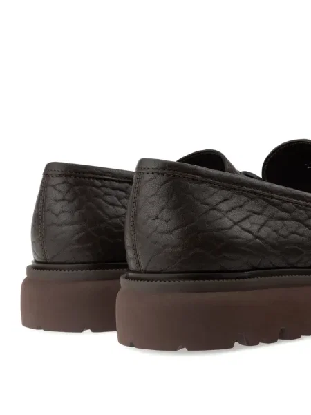 Pantofi loafer Ferragamo din piele maro