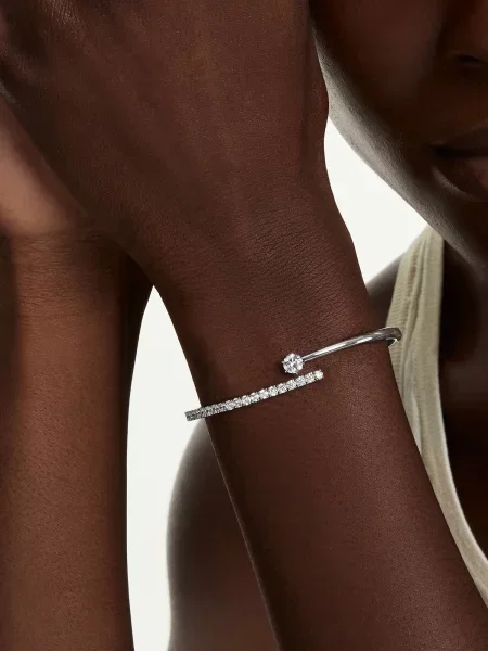 Swarovski náramok dámsky kovový zirkónový MATRIX