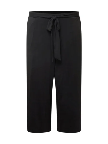 KAFFE CURVE Kalhoty KCmello' černá