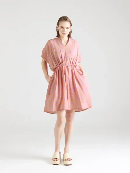 MAKIA Rochie de vară Snug portocaliu roz