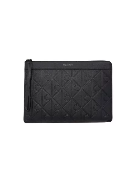 Geantă Calvin Klein din piele negru