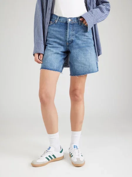 TOPSHOP Jeans denim albastru