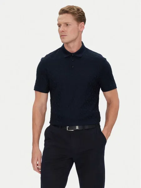 BOSS Polokošile H-Pack 80 Tmavomodrá