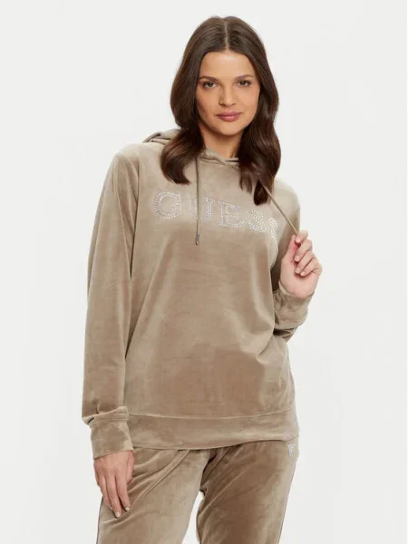 Guess Bluză Maro bej