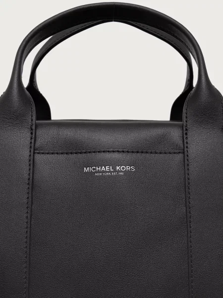 Кожаная сумка Michael Kors