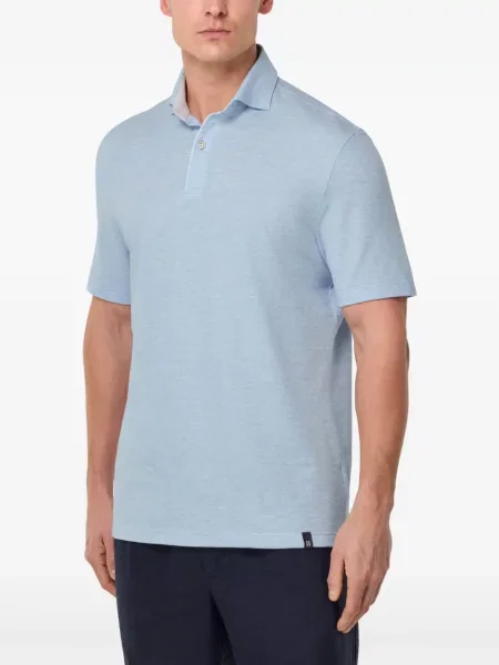 Tricou polo Boggi Milano albastru