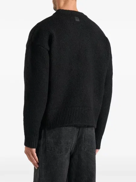 Pulover Manière De Voir de lână negru