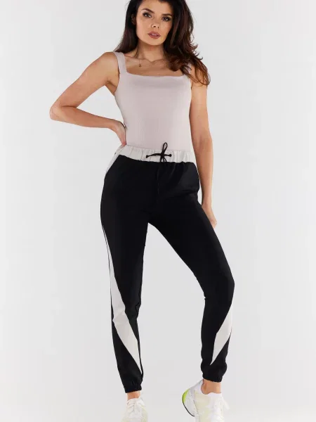 Spodnie Awama czarne