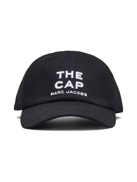 Czapka z daszkiem Marc Jacobs czarna