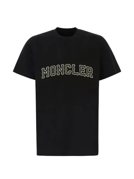 Tricou Moncler cu imagine negru