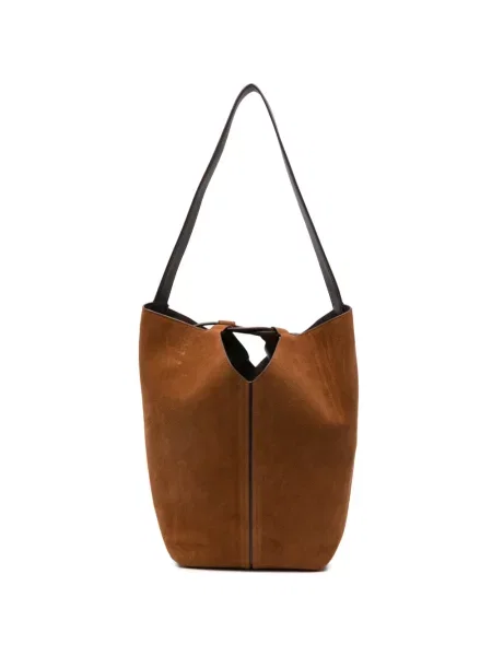Geantă shopper Hereu din piele de căprioară