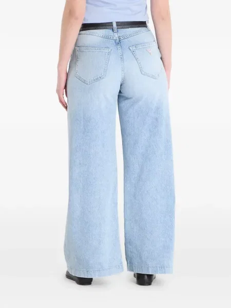 Blugi cu picior larg Guess albastru