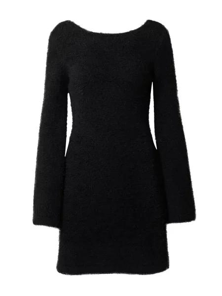 EDITED Rochie tricotat Felka' negru