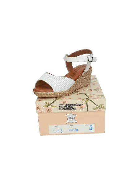 Pantofi Fanny Valero alb