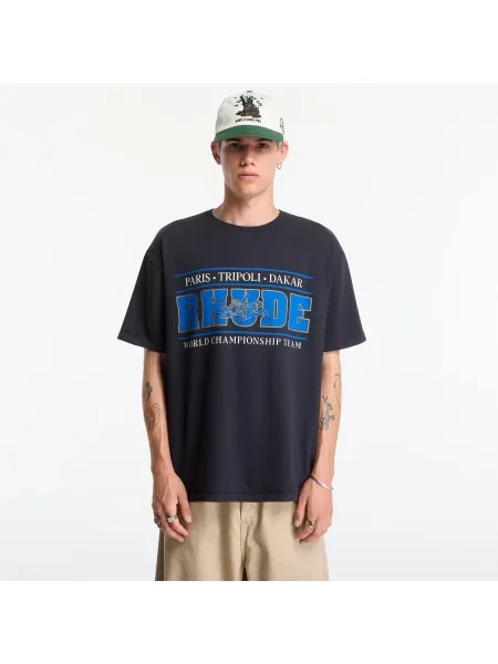 RHUDE tricou din negru