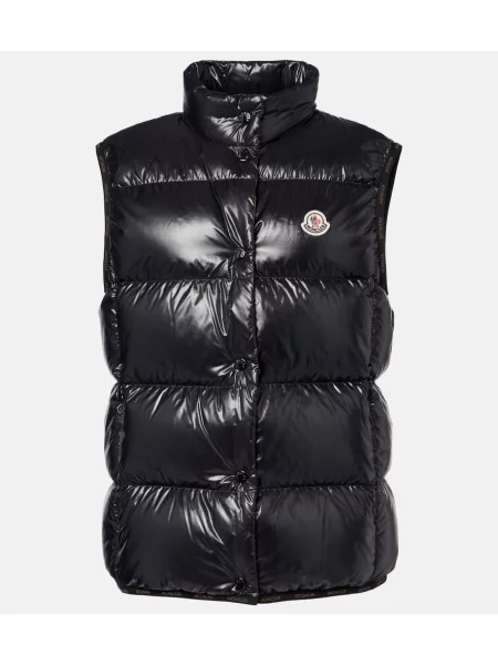 Vestă din puf Moncler negru