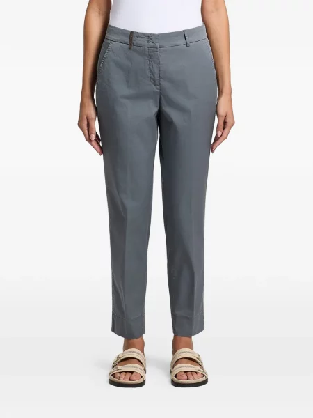 Pantaloni Peserico conici gri
