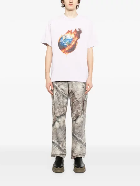 Grafic tricou Melt roz