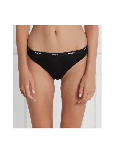 BOSS BLACK Tanga negru