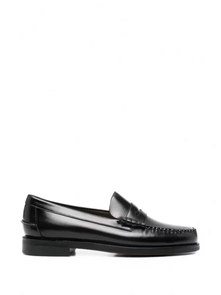 Pantofi loafer Sebago din piele clasici negru