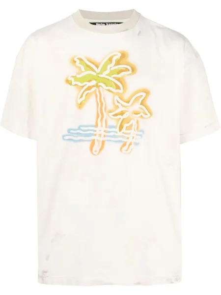 Tricou Palm Angels cu imagine