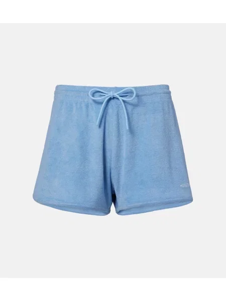 Froté šortky Hunza G modrá