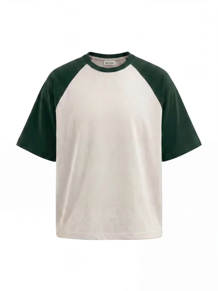 Only & Sons Tricou ONSHEATON verde închis alb