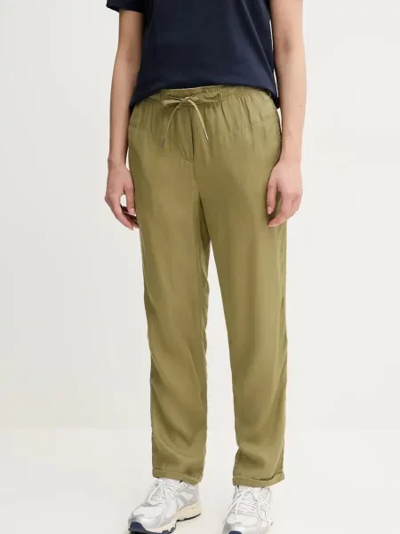 Picture spodnie Chimany proste high waist zielony