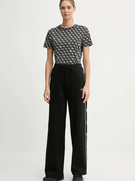 Guess pantaloni de trening OCTAVIA negru